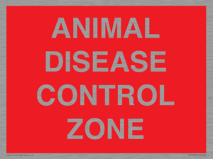 ANIMAL DISEASE CONTROL ZONE